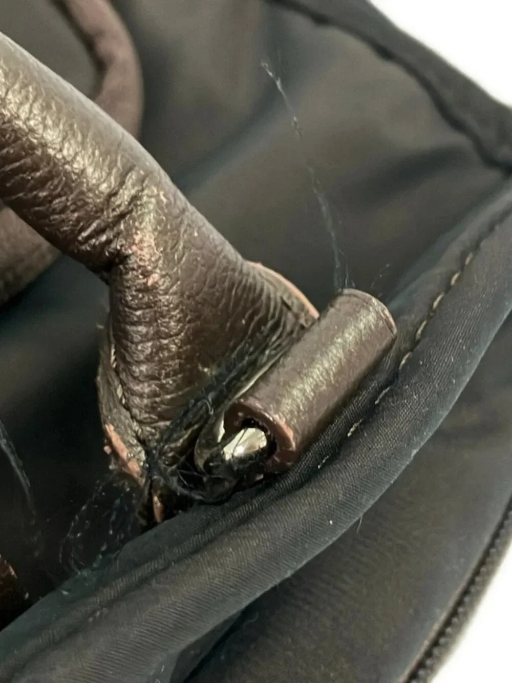 Kanana Dark Brown Nylon Backpack